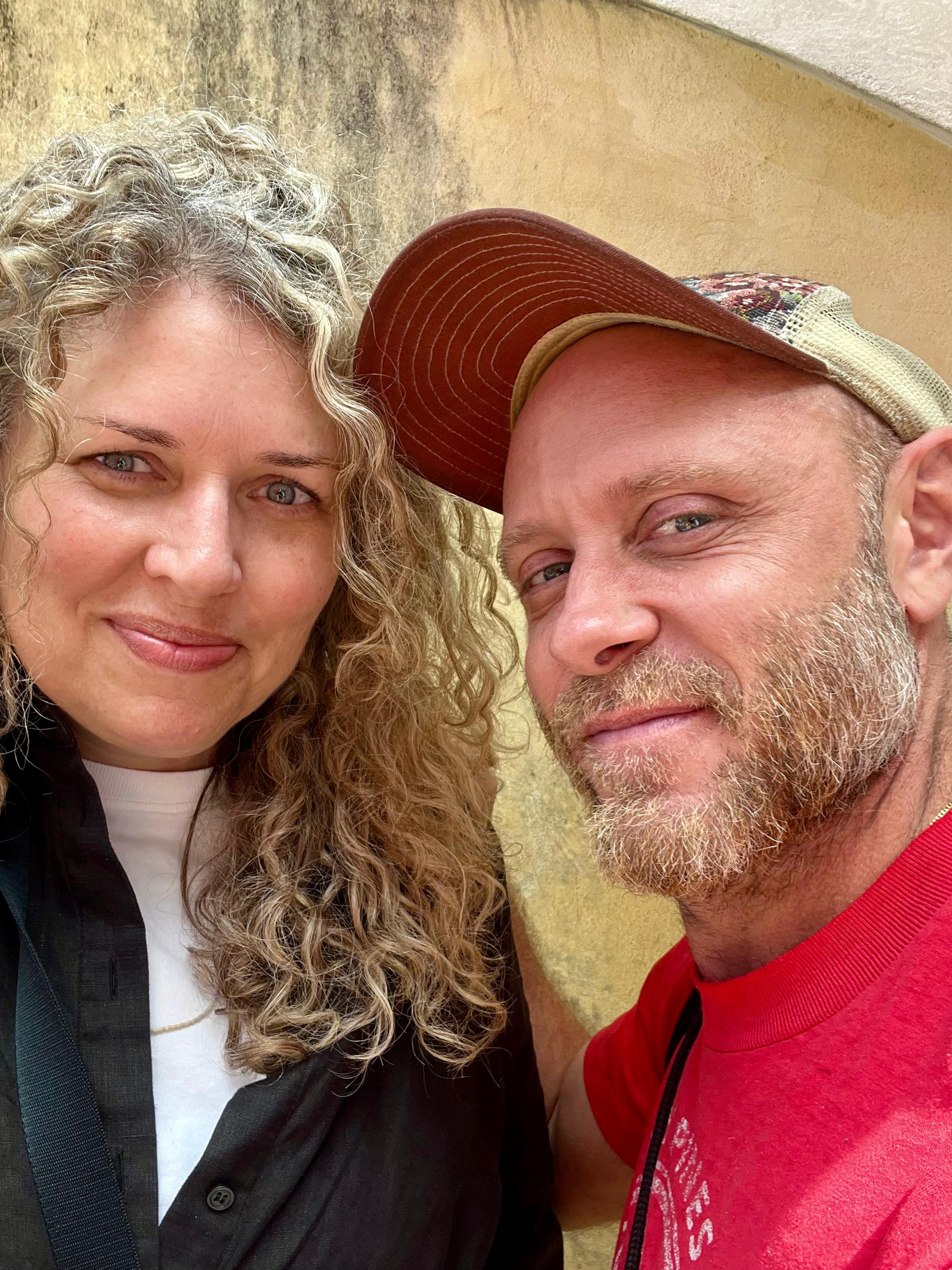 Matt Lueders and Kara Edge — collaborators blending movement, breath, and inner work at Soul Farm